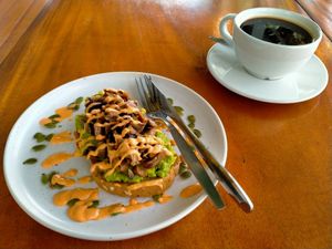 Avocado Toast at Hosay Bowl in Phuket