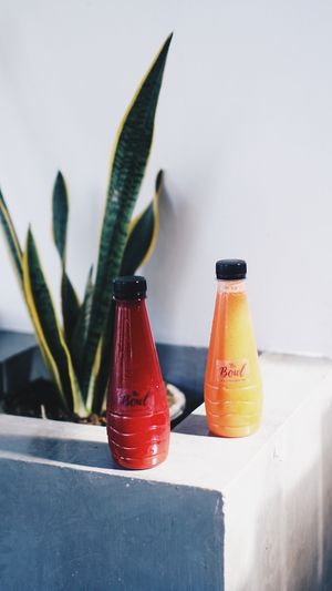 Cold pressed juice at Hosay Bowl in Phuket