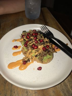 Avocado toast at Hosay Bowl in Phuket