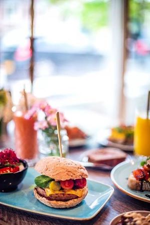 beyond burger at Blend in Haarlem