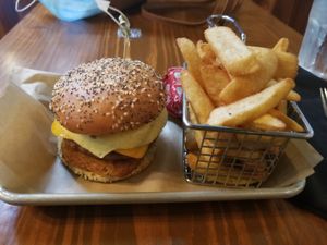 The Breakfast Club and House Fries at Vegan Avenue in San Antonio