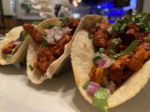 Tacos Al Pastor at Vegan Avenue in San Antonio
