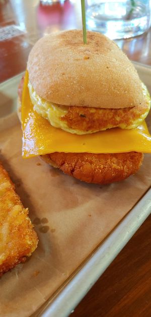 Honee Chick in at Vegan Avenue in San Antonio