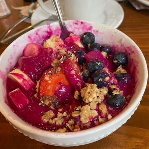 Smoothie bowl was out of this world and so beautiful  at Vegan Avenue in San Antonio