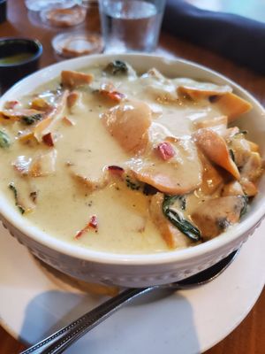 Curry bowl at Vegan Avenue in San Antonio