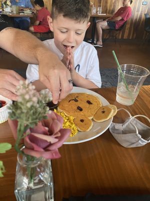 Kids Pancakes at Vegan Avenue in San Antonio