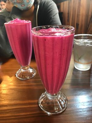 Smoothie at Vegan Avenue in San Antonio