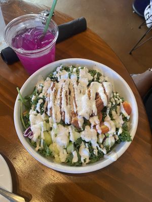 Power Cobb salad at Vegan Avenue in San Antonio