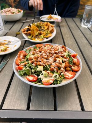 Kale salad   at Vegan Avenue in San Antonio