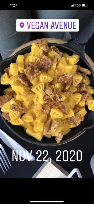 RIP mac and cheese 😭😭  at Vegan Avenue in San Antonio