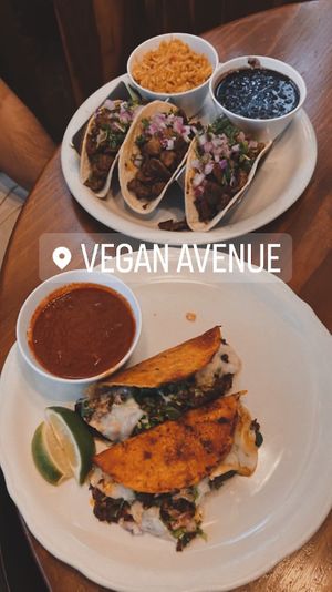  at Vegan Avenue in San Antonio