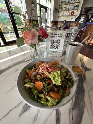 Vegan Avenue on Main in San Antonio, TX is delicious! I’m here on business and will be going back again before I leave. Service was amazing and the food exceeded my expectations  at Vegan Avenue in San Antonio