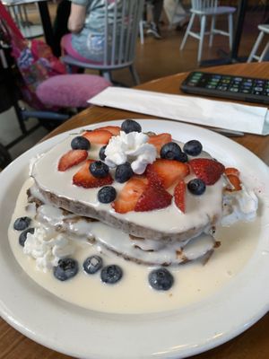 Berry French Toast  at Vegan Avenue in San Antonio