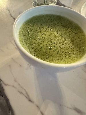 Hot Matcha Latte   at Vegan Avenue in San Antonio