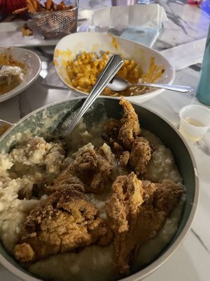 Not the best pic, I was so eager to dig in!! #Veganuary at Vegan Avenue in San Antonio