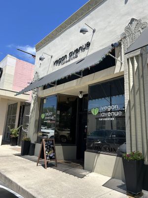 Outside   at Vegan Avenue in San Antonio