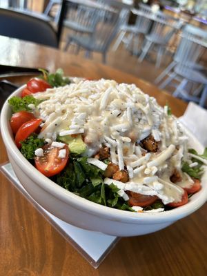 Kale Caesar salad - very good!   at Vegan Avenue in San Antonio