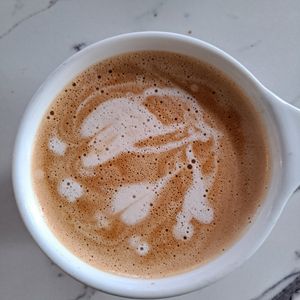 Caramel Macchiato at Vegan Avenue in San Antonio