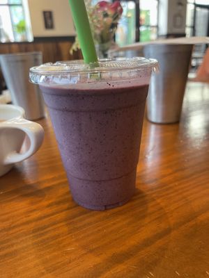 So delicious ! Huge variety of food, smoothies and cocktails!   at Vegan Avenue in San Antonio