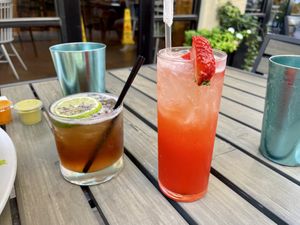 Drinks   at Vegan Avenue in San Antonio