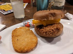 Honee-Butter Chick'n Sandwich at Vegan Avenue in San Antonio