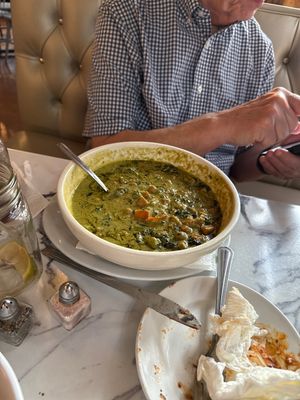 Green curry  at Vegan Avenue in San Antonio