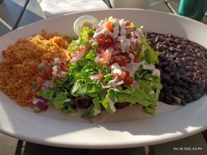 Sweet Potato Flautas at Vegan Avenue in San Antonio