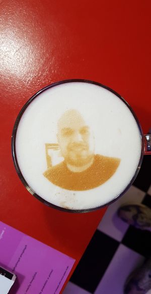 Zapraszamy na kawę z własną twarzą bądź zrób niespodziankę swojemu bliskiemu😄 at Jack Rabbit in Poznan