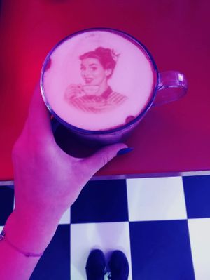 Latte Art 2D at Jack Rabbit in Poznan