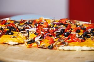 #vegepizza  at Jack Rabbit in Poznan