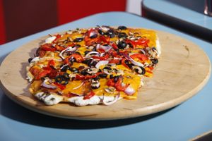 #vegepizza at Jack Rabbit in Poznan