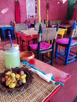 Venue and olives at Chez Mariama Berbere  in Marrakech