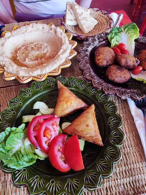 Vegan food at Chez Mariama Berbere  in Marrakech