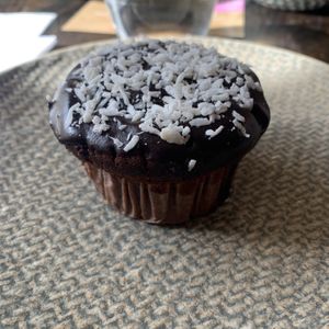 Cake at Vegano's in Uppsala