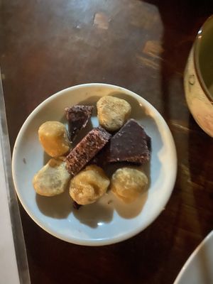 Sweets at Ya Ti Organic Food & Garden in Mandalay