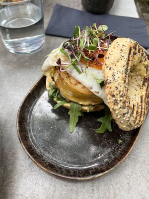 Bagel (vegetarisch)  at Occam Deli in Munich