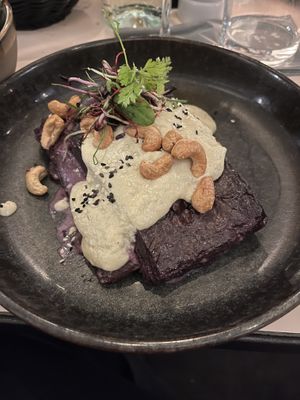 Süsskartoffel Gratin  at Occam Deli in Munich