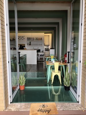 Entrance to Mundo Vegan at Mundo Vegan - Vegan World in Funchal