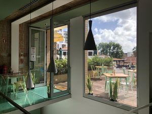 A cool oasis on a warm day  at Mundo Vegan - Vegan World in Funchal