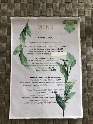 Starters  at Mundo Vegan - Vegan World in Funchal