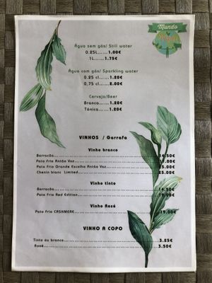 More drinks  at Mundo Vegan - Vegan World in Funchal