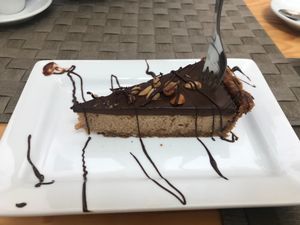 Tarte de manteiga de amendoim at Mundo Vegan - Vegan World in Funchal