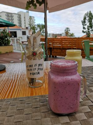 Smoothies at Mundo Vegan - Vegan World in Funchal