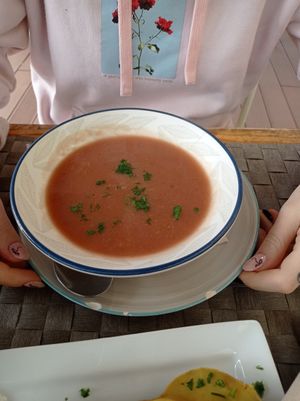 Soup at Mundo Vegan - Vegan World in Funchal