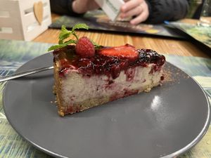 Cheesecake  at Mundo Vegan - Vegan World in Funchal