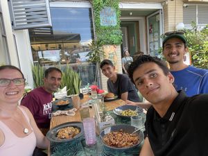 Chilli and spinach pistachio gnocchi also pictured  at Mundo Vegan - Vegan World in Funchal