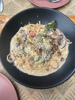 Sinful pasta  at Mundo Vegan - Vegan World in Funchal