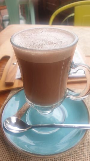 Hot chocolate at Mundo Vegan - Vegan World in Funchal