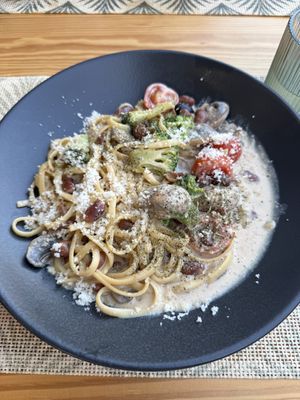 Sinful pasta  at Mundo Vegan - Vegan World in Funchal