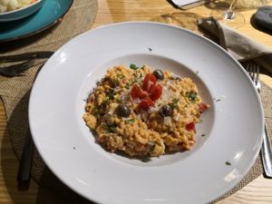 Risotto at Mundo Vegan - Vegan World in Funchal